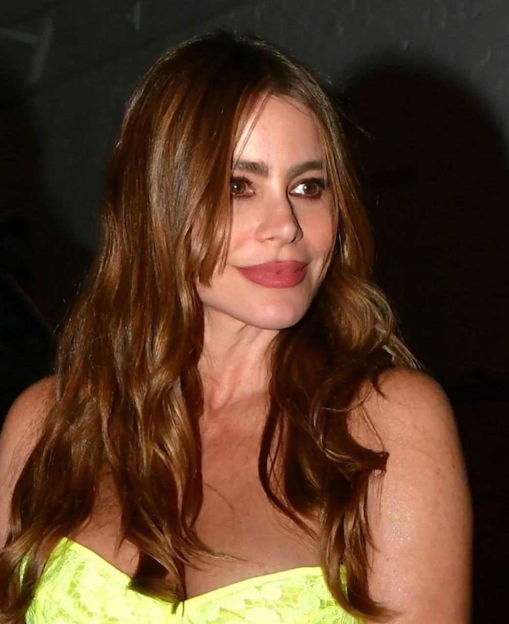 索菲娅·维加拉到底有多爱穿荧光绿?