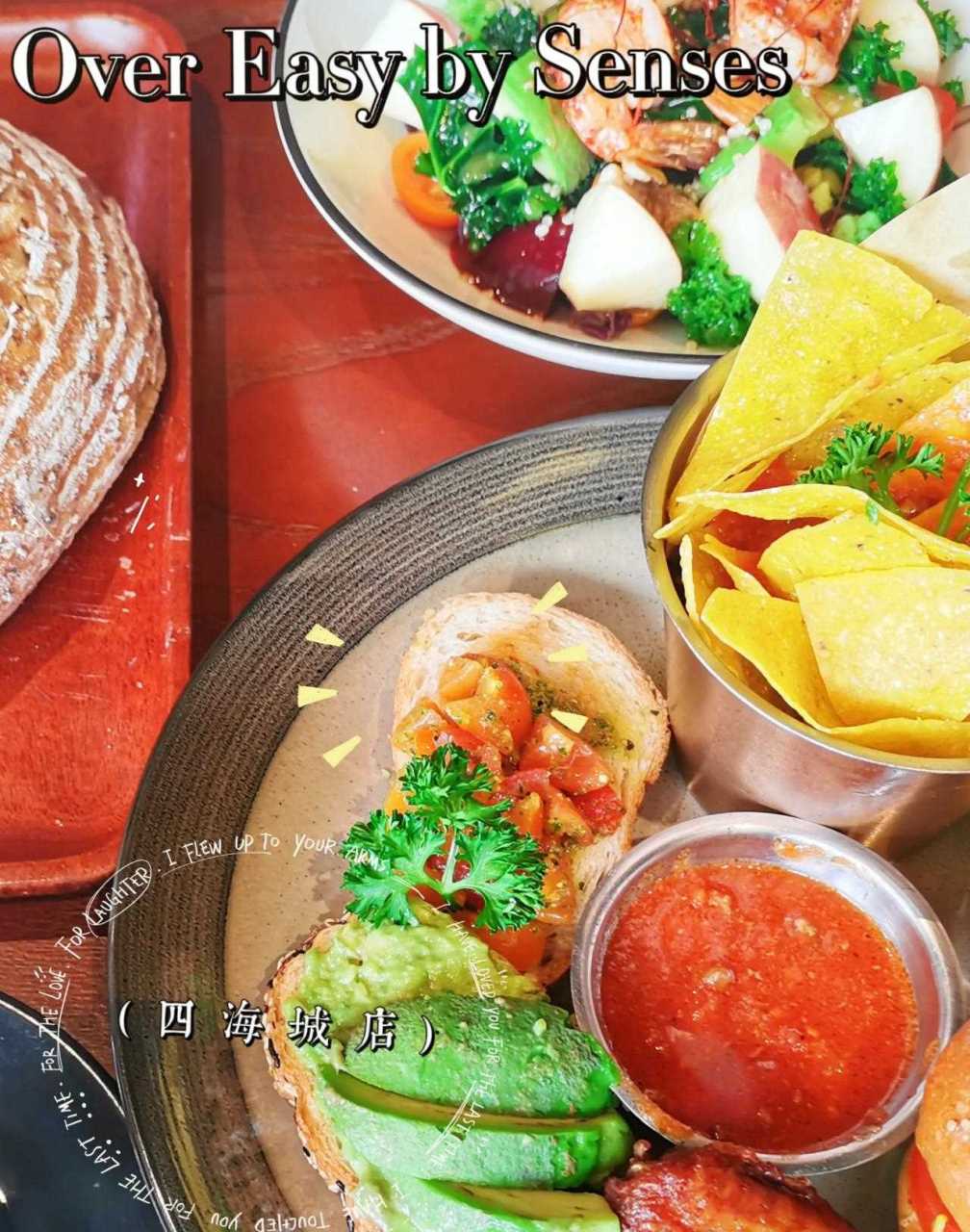 闺蜜自从住入了番禺区发掘很多周边的餐厅,位置在lg1[围观] over easy