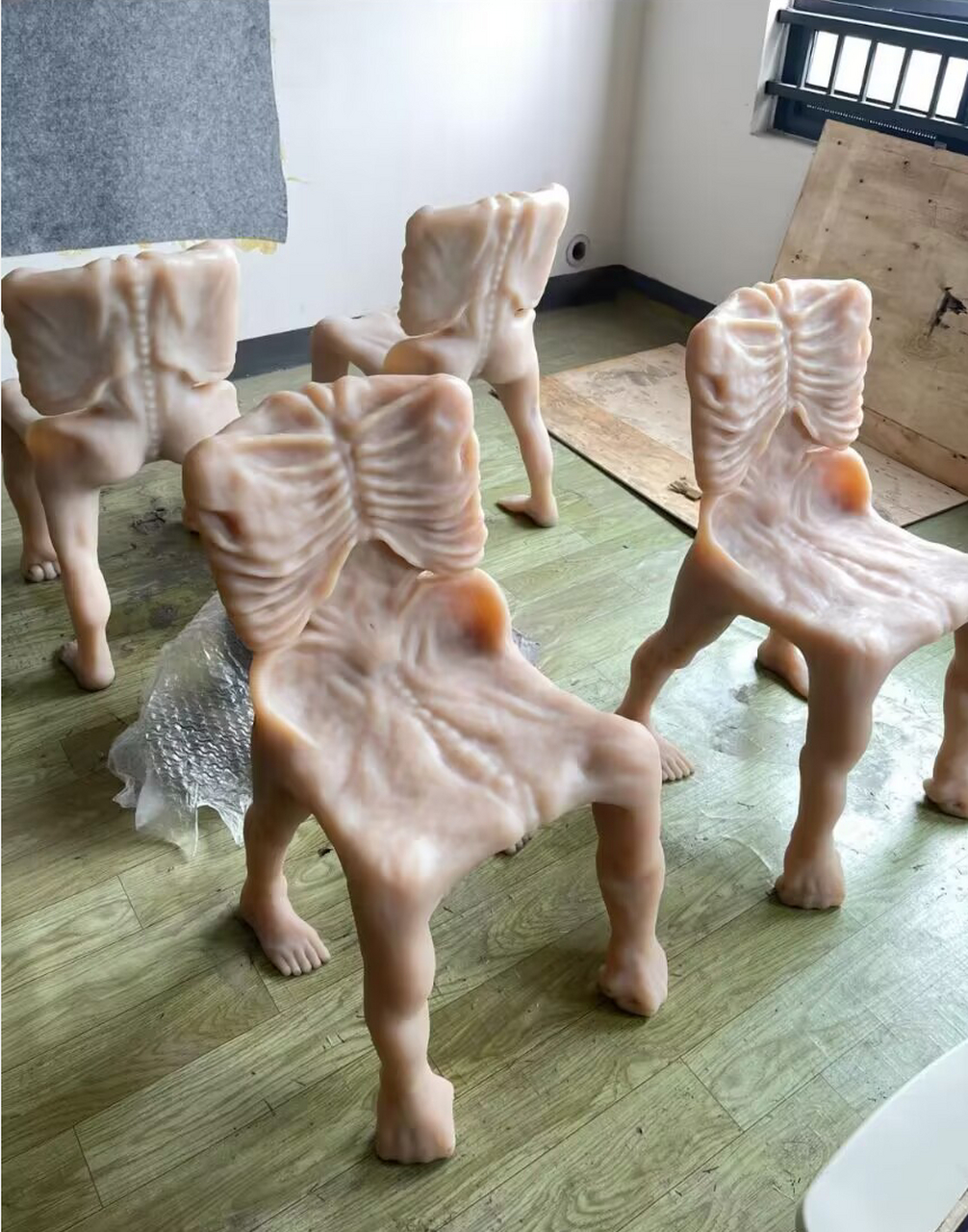 这椅子着实是有点吓人了