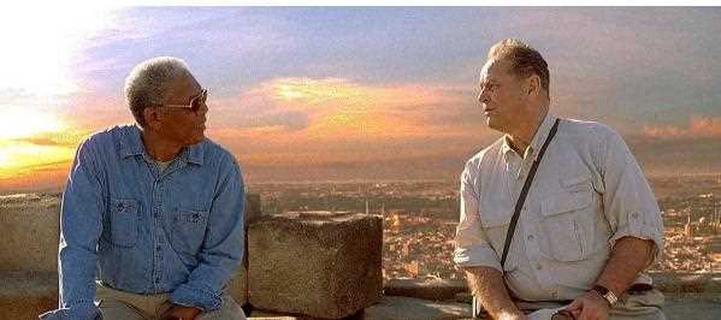 的电影:《遗愿清单》由两大传奇演员杰克尼科尔森和摩根弗里曼主演,该