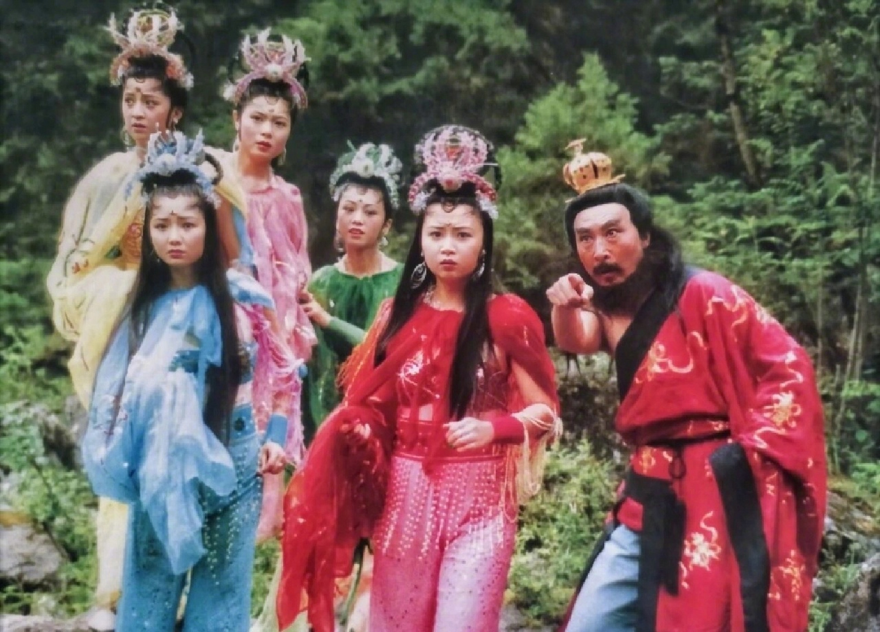 1986版西游记中的蜘蛛精!