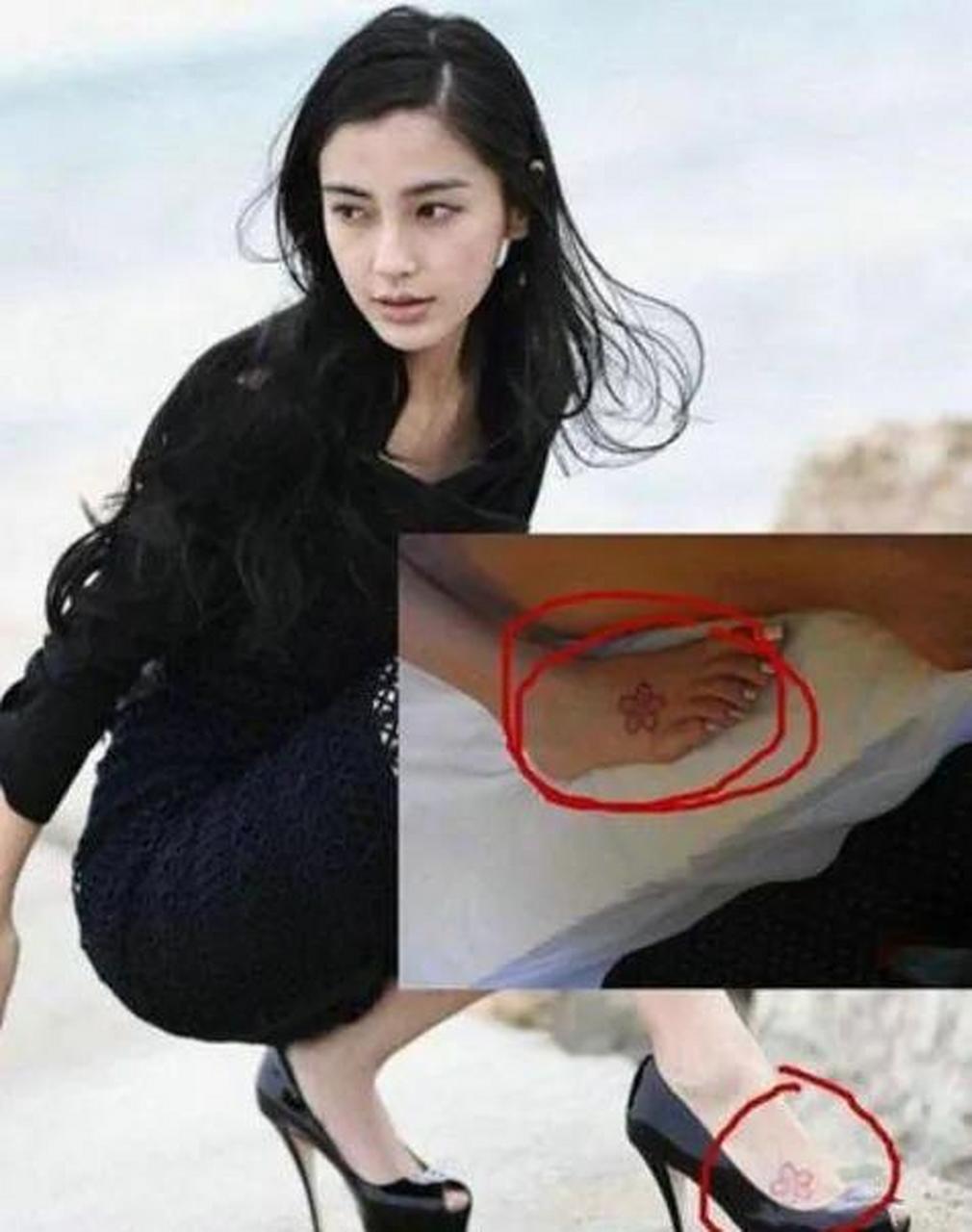 angelababy(杨颖)三亚旅游又被拍到抽烟了,这也不是她第一次因为这个