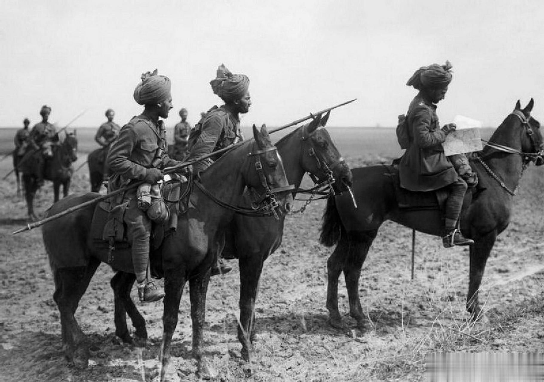 印度骑兵【一战,1917年】