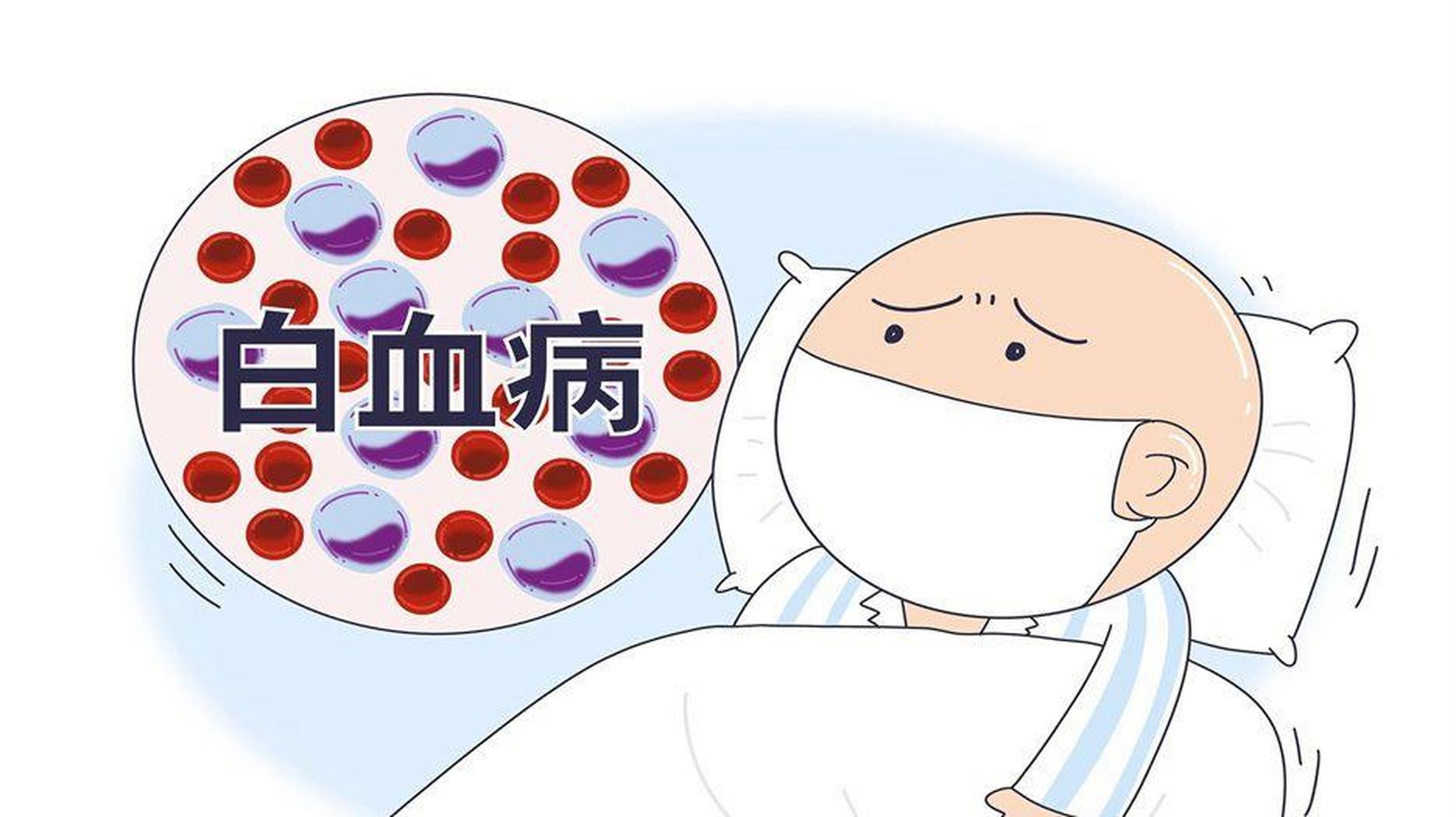 再生障碍性贫血:头晕乏力,身体部分出血,发烧感染 4,白血病:发热