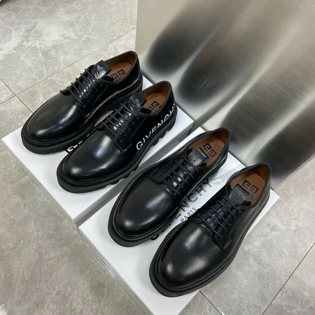 纪梵希正装商务休闲皮鞋