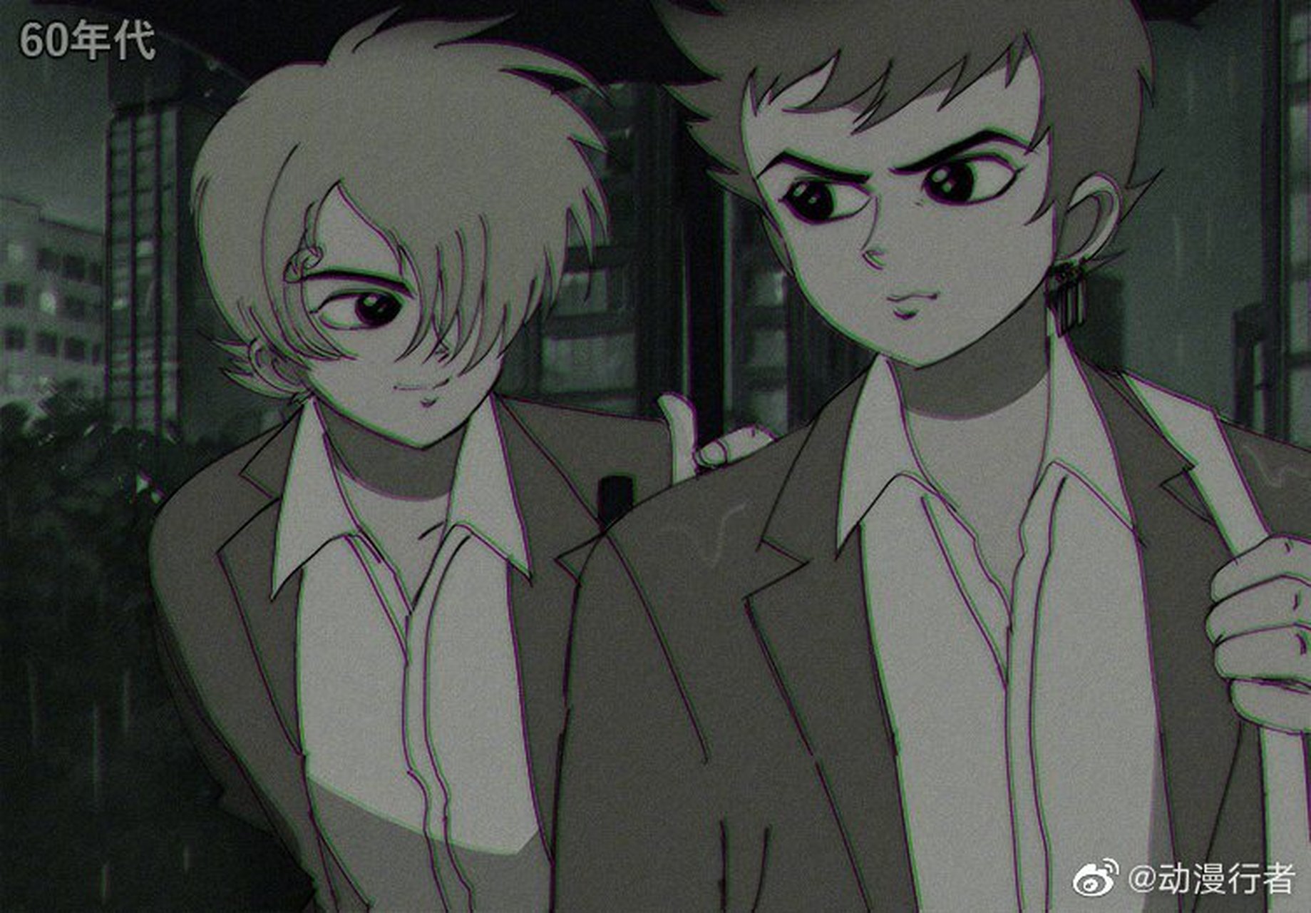 不同年代画风的索隆山治 twi:nori31291404 #海贼王##索隆