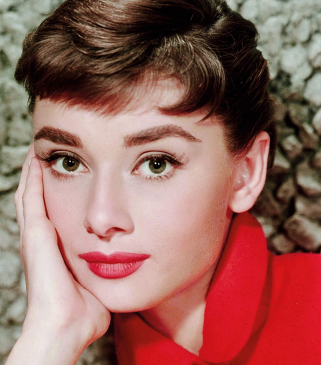 在1993年,当奥黛丽·赫本已经63岁高龄时,她和儿子在家门前抓住了最后