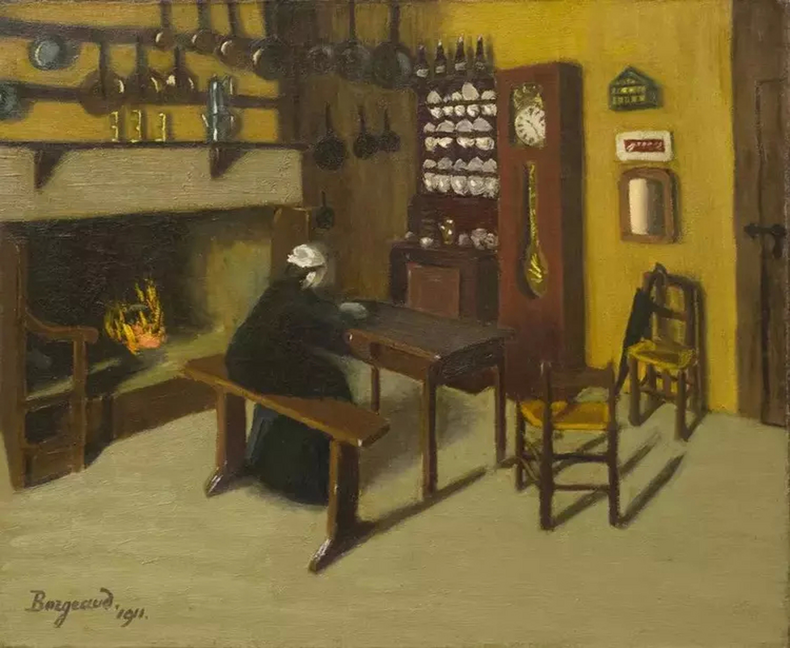 马吕斯·博吉奥1861年出生于洛桑,瑞士后印象派画家.
