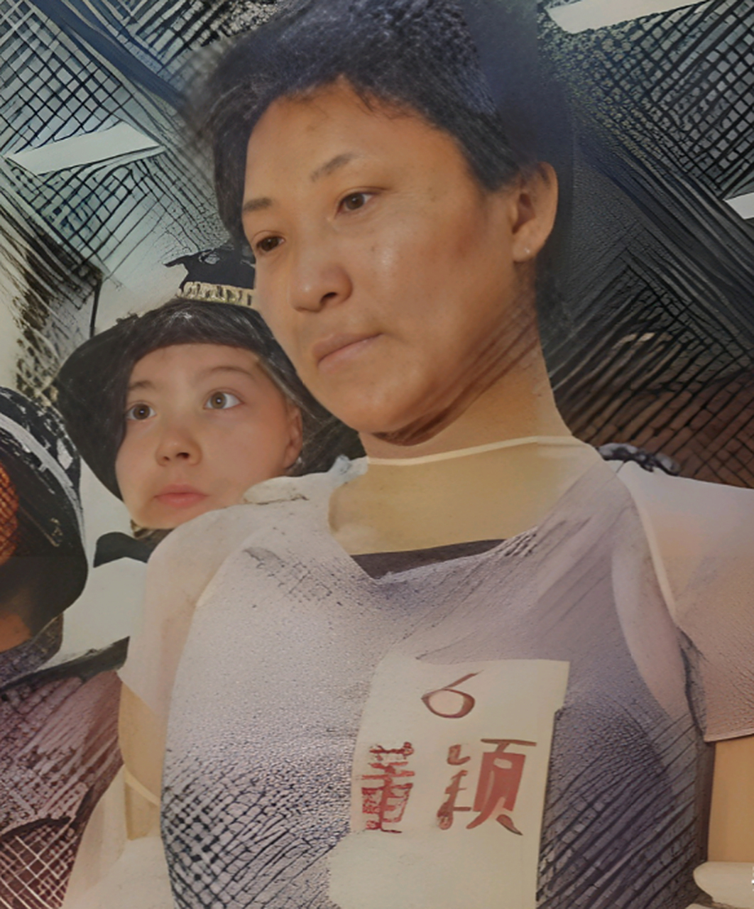 2001年,将要被执行死刑的董颖,当她听到审判结果后,一下子瘫软在地上