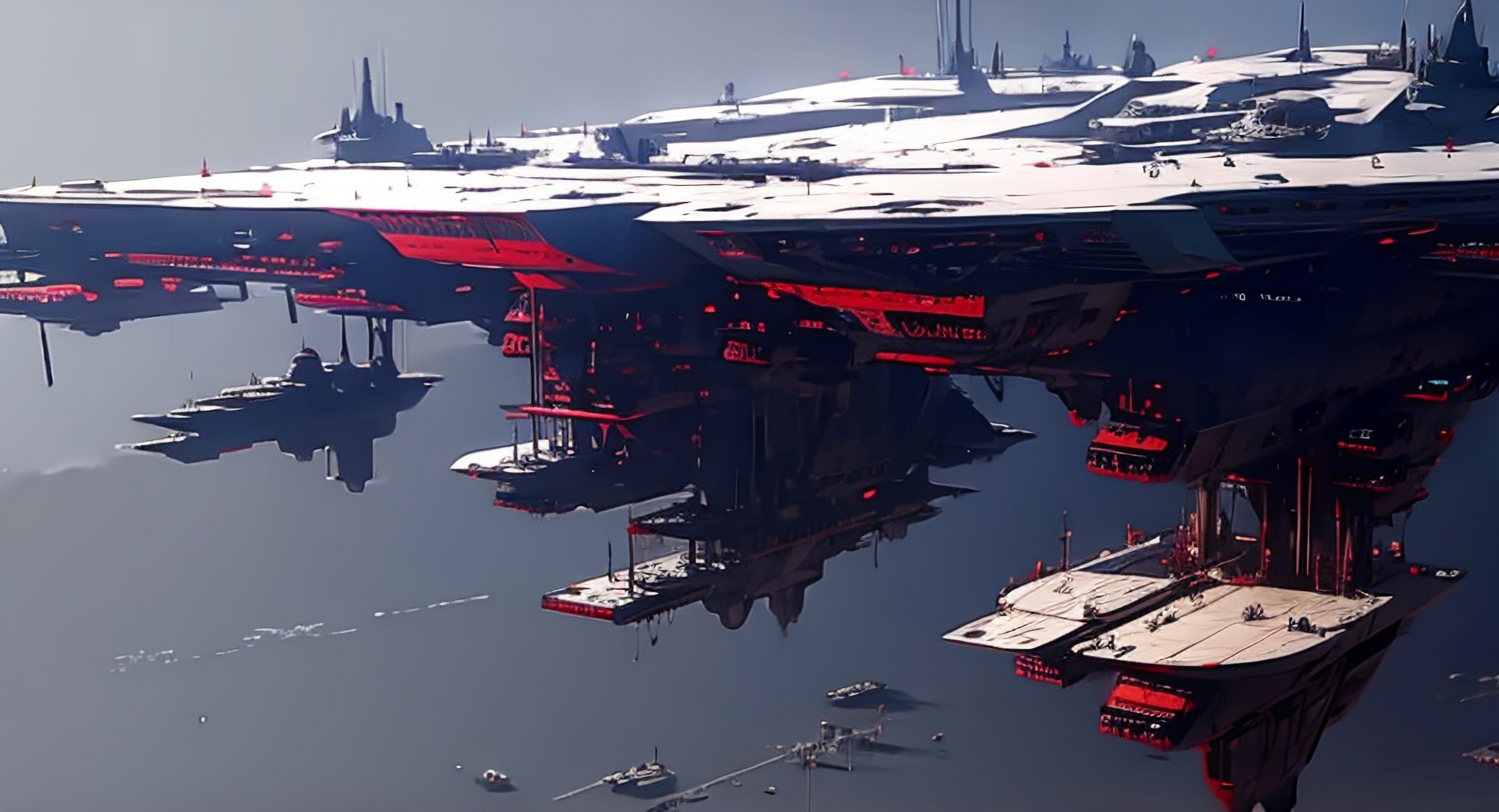 好像有个著名的科幻网游,里面的战舰都看起来笨拙得很.