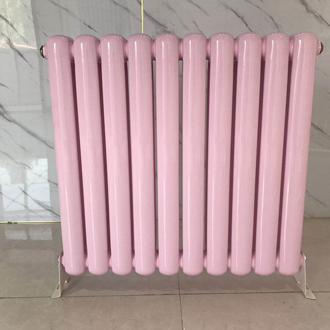 家用水暖散热器材质 抗氧化钢制柱型散热器先进的内防腐技术使产品抗