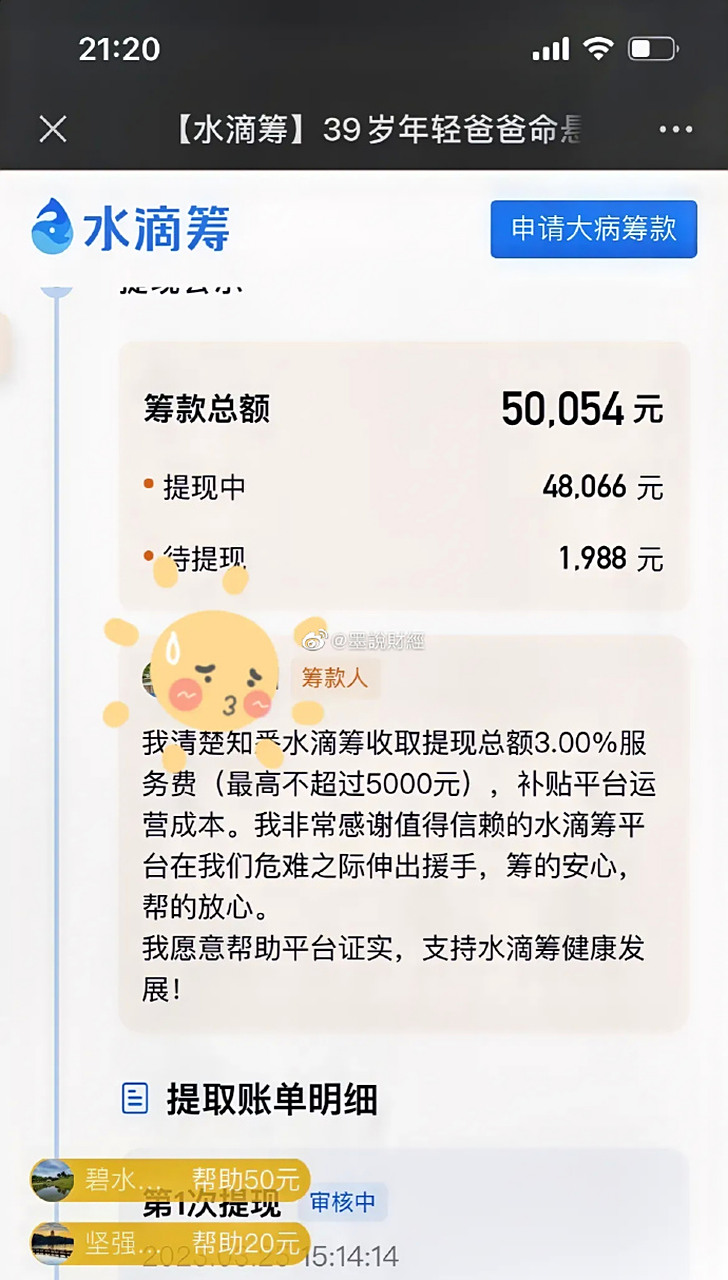 水滴筹# 水滴筹收这么高的手续费,今天是第一次知道