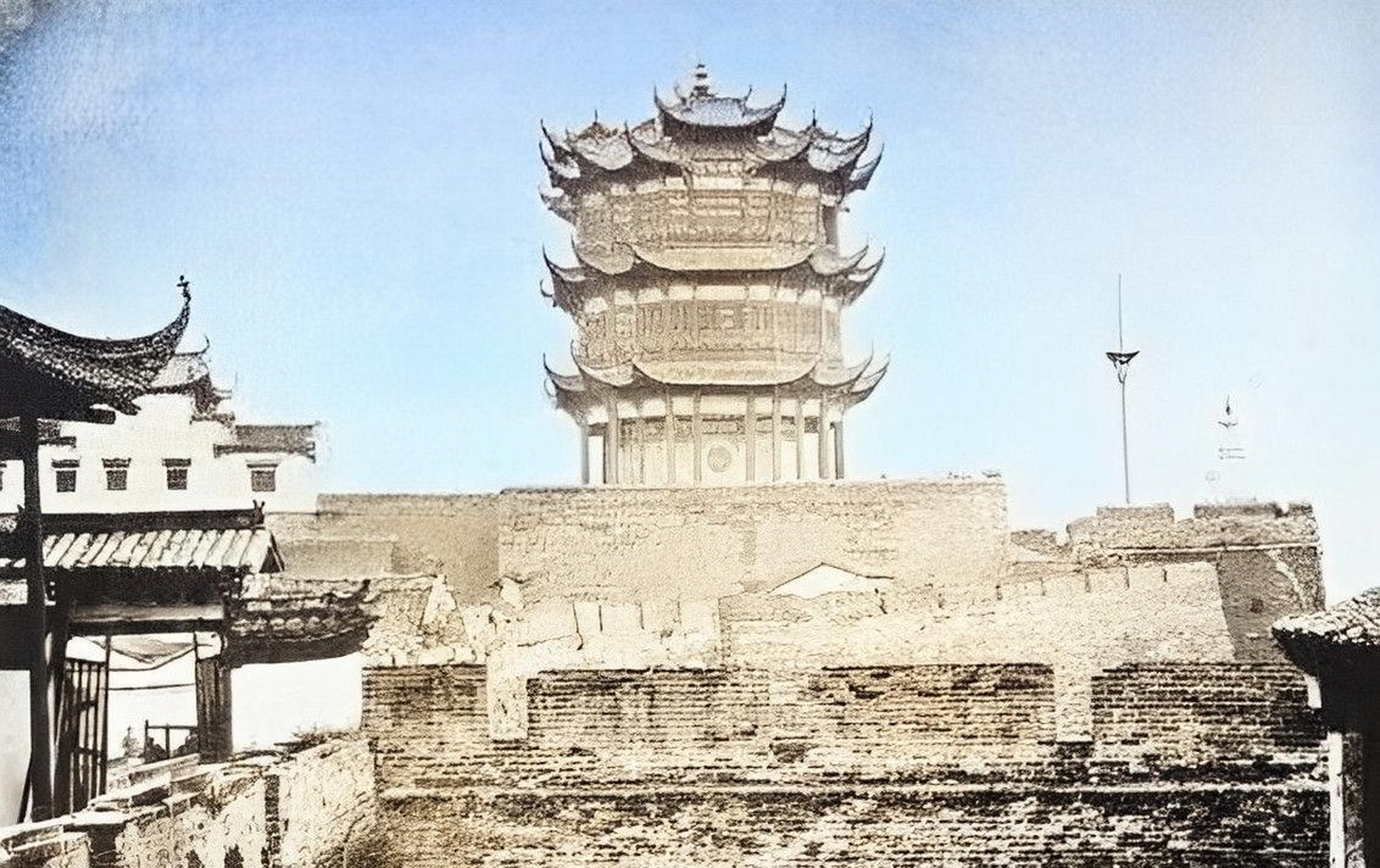 黄鹤楼为什么不原址