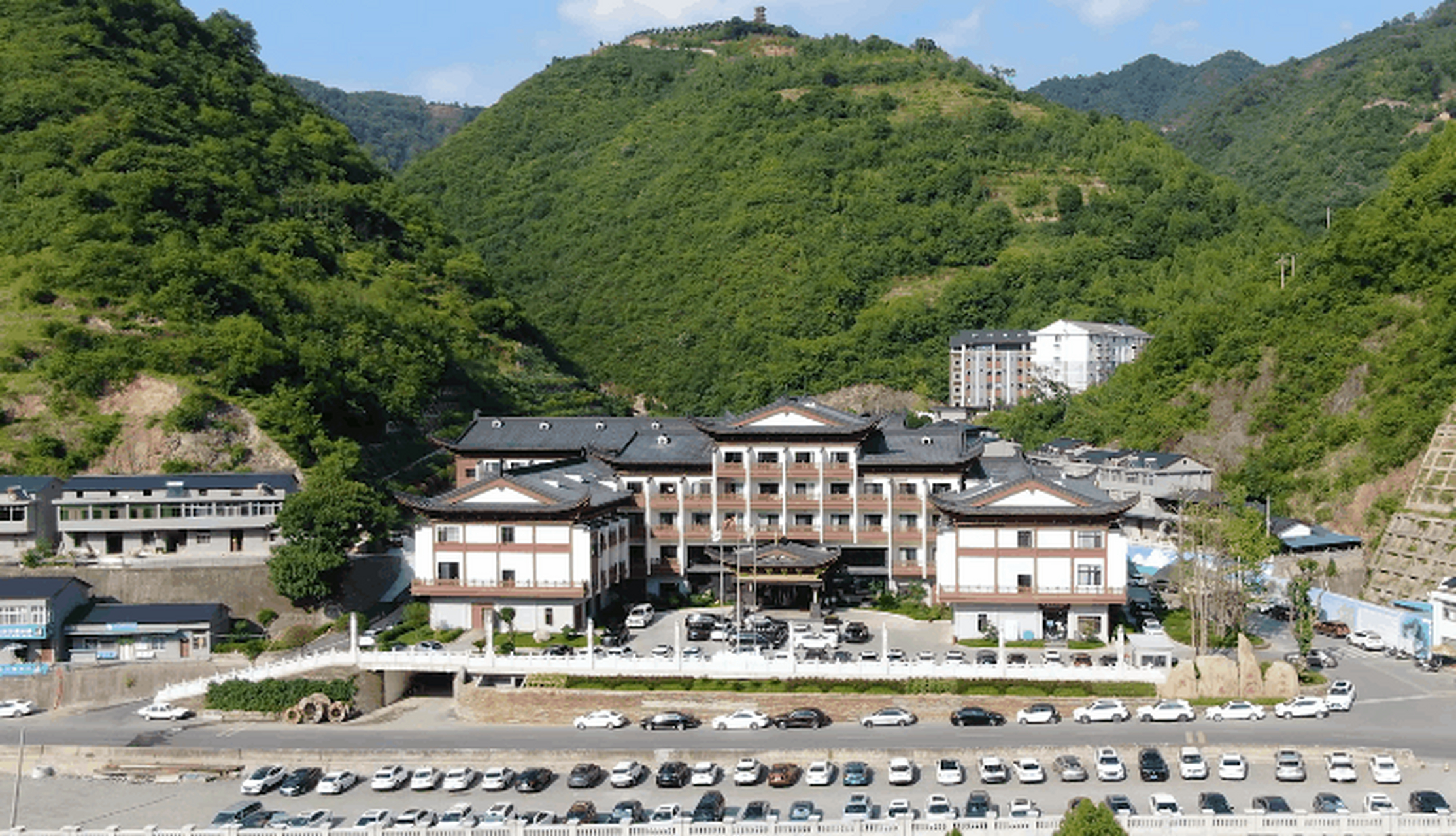 五一去哪玩儿#勉县的九昱汉水温泉是陕南,川北,陇南,鄂西临界区域