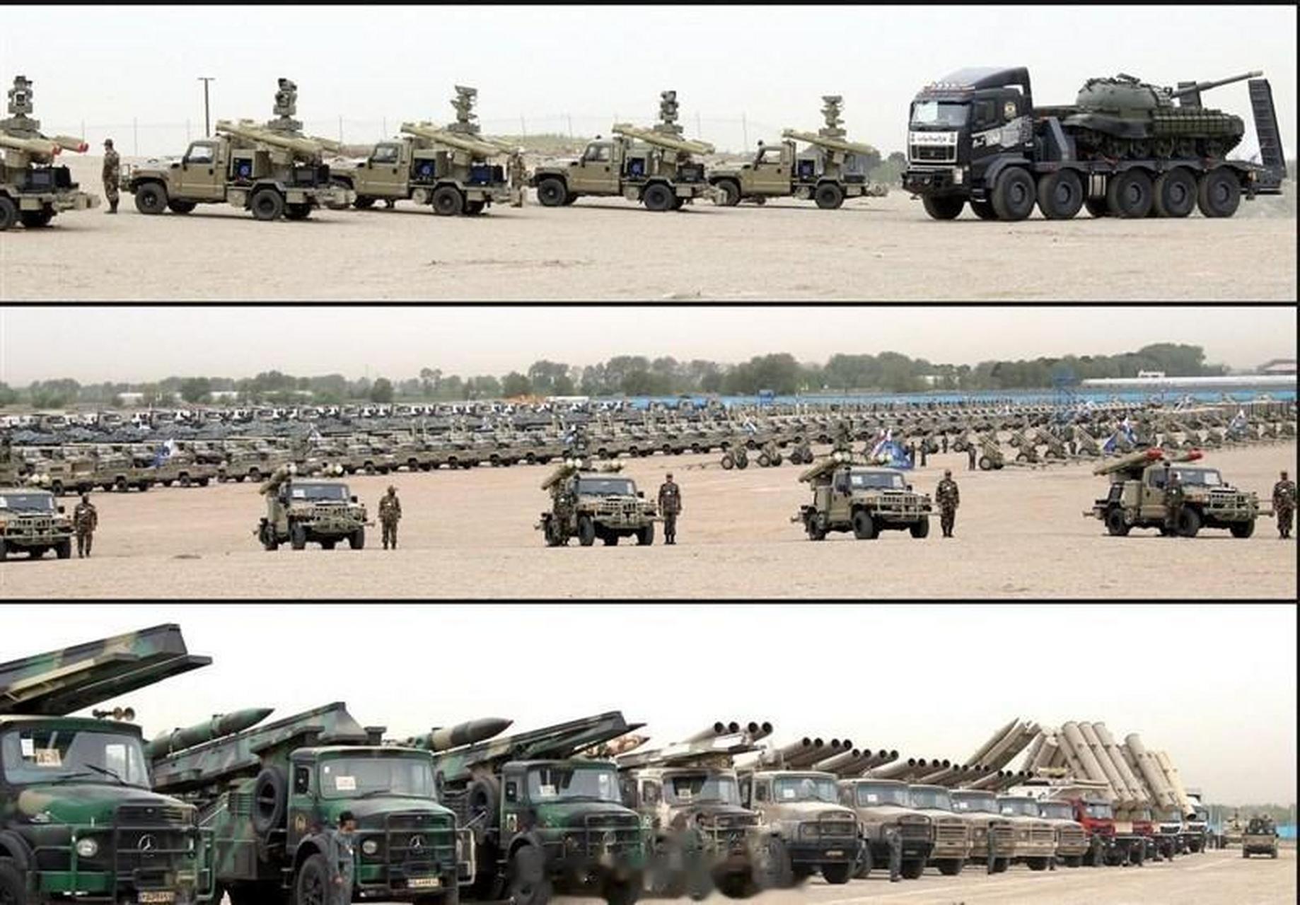 伊朗陆军添置了1084件军事装备
