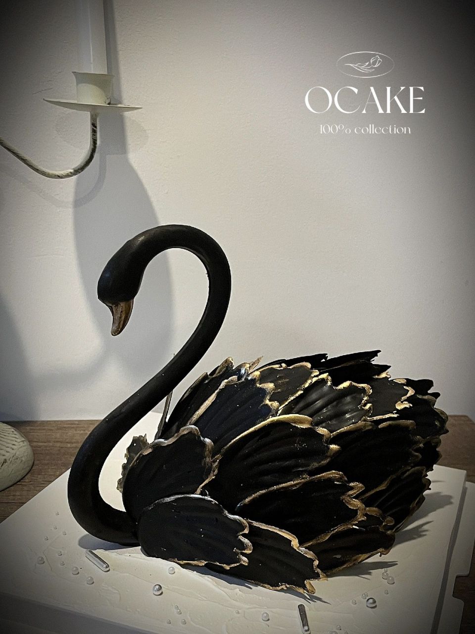 深圳高级氛围感黑天鹅蛋糕一生只爱一人0699 高级氛围感黑天鹅