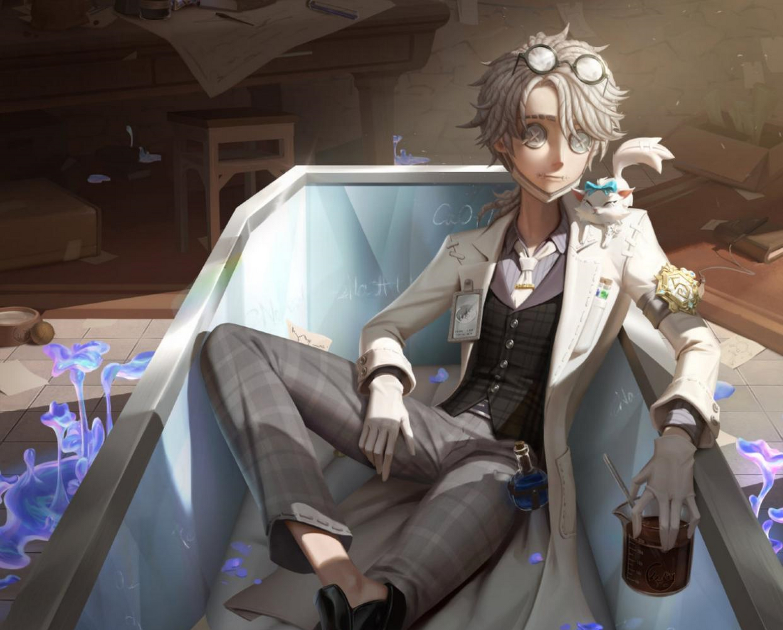 第五人格入殓师"加特"三视图爆料,皮肤很帅,但是很贵