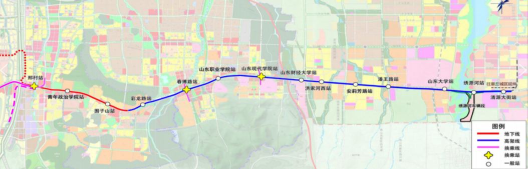 城阳夏庄地铁10号线图片