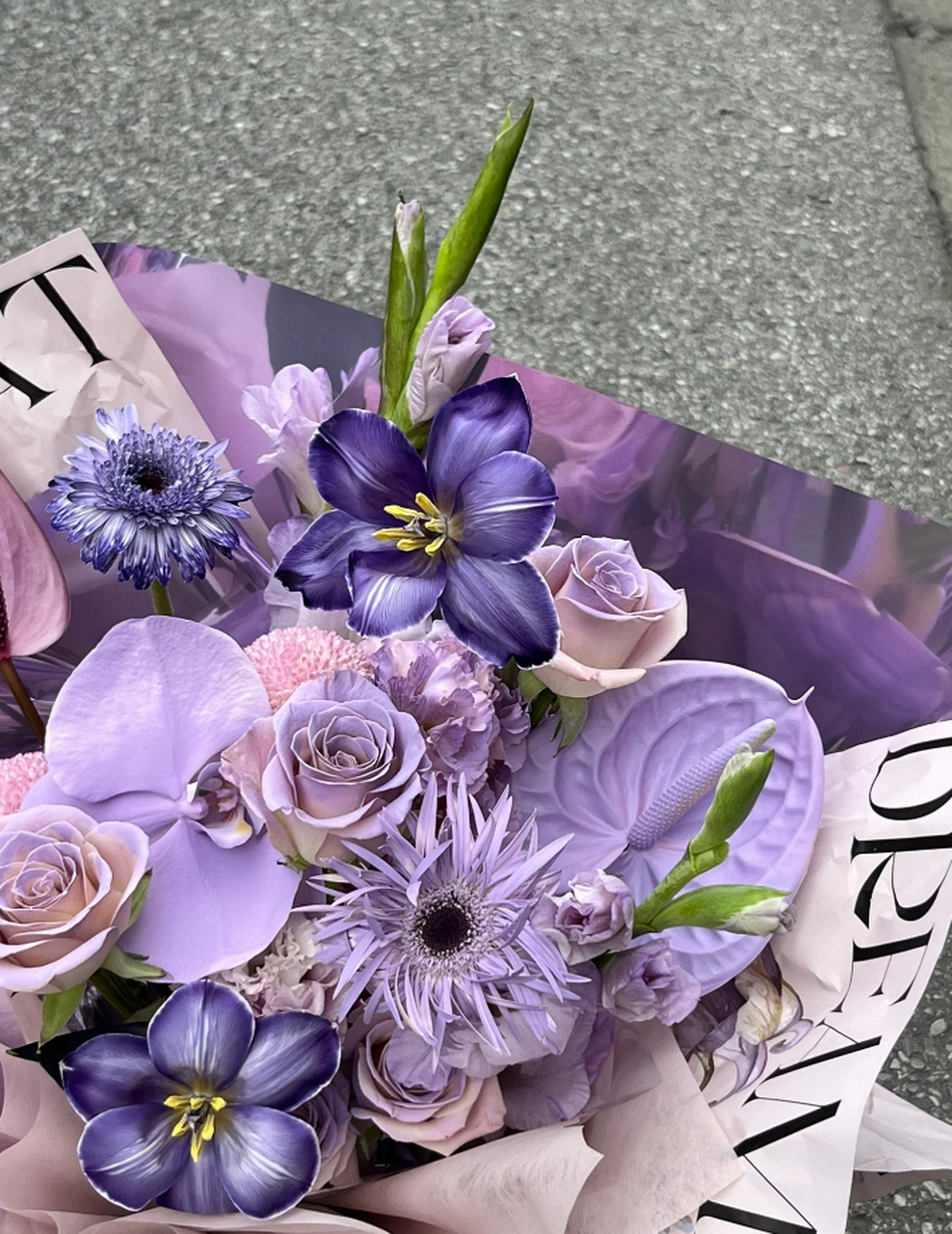 探索紫色系花束的独特魅力 喜欢,真的是一种很奇妙的感觉.