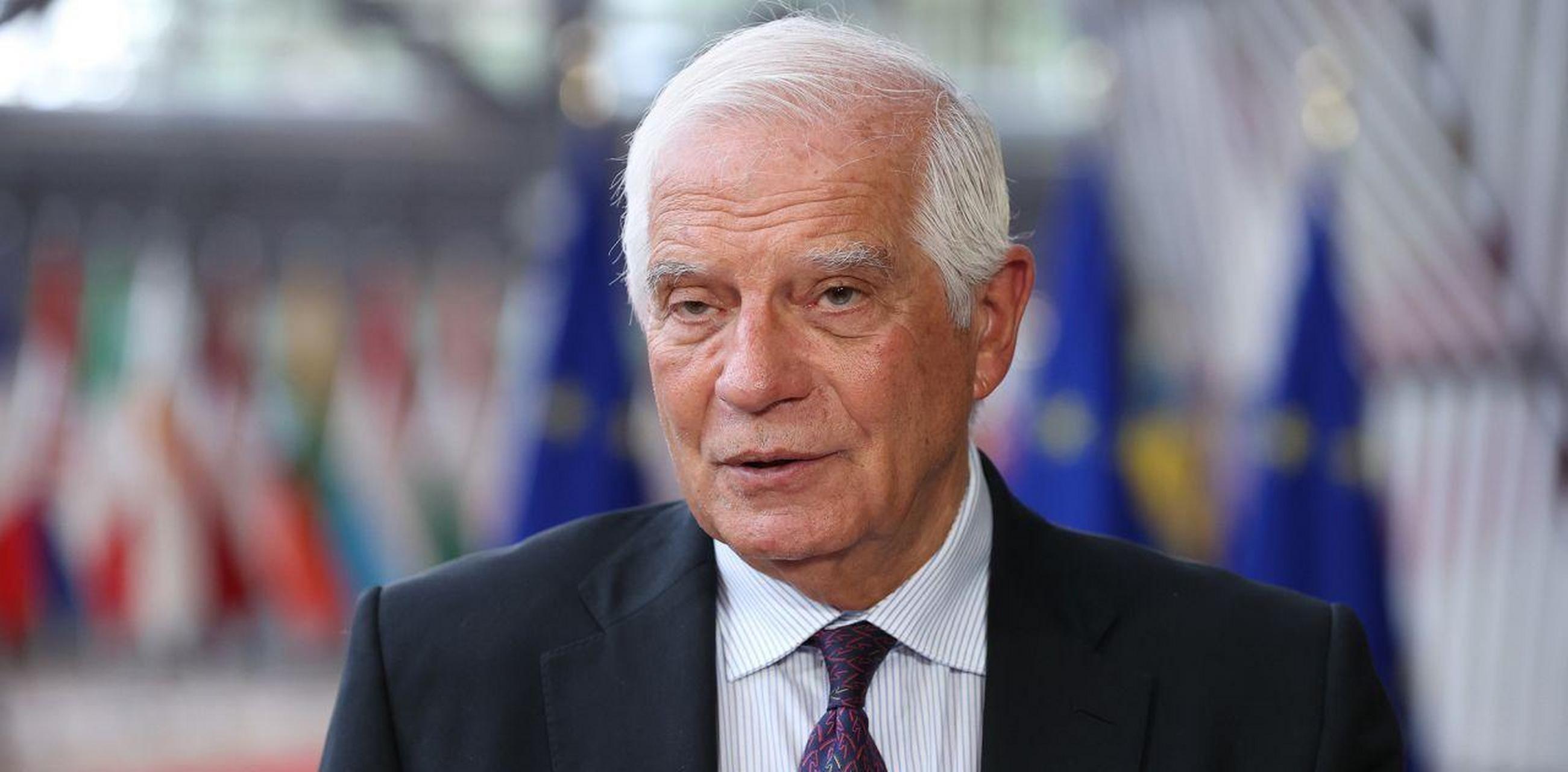 在近日的g7外长会上,欧盟外长博雷利发表远程讲话称,中欧关系如何定义