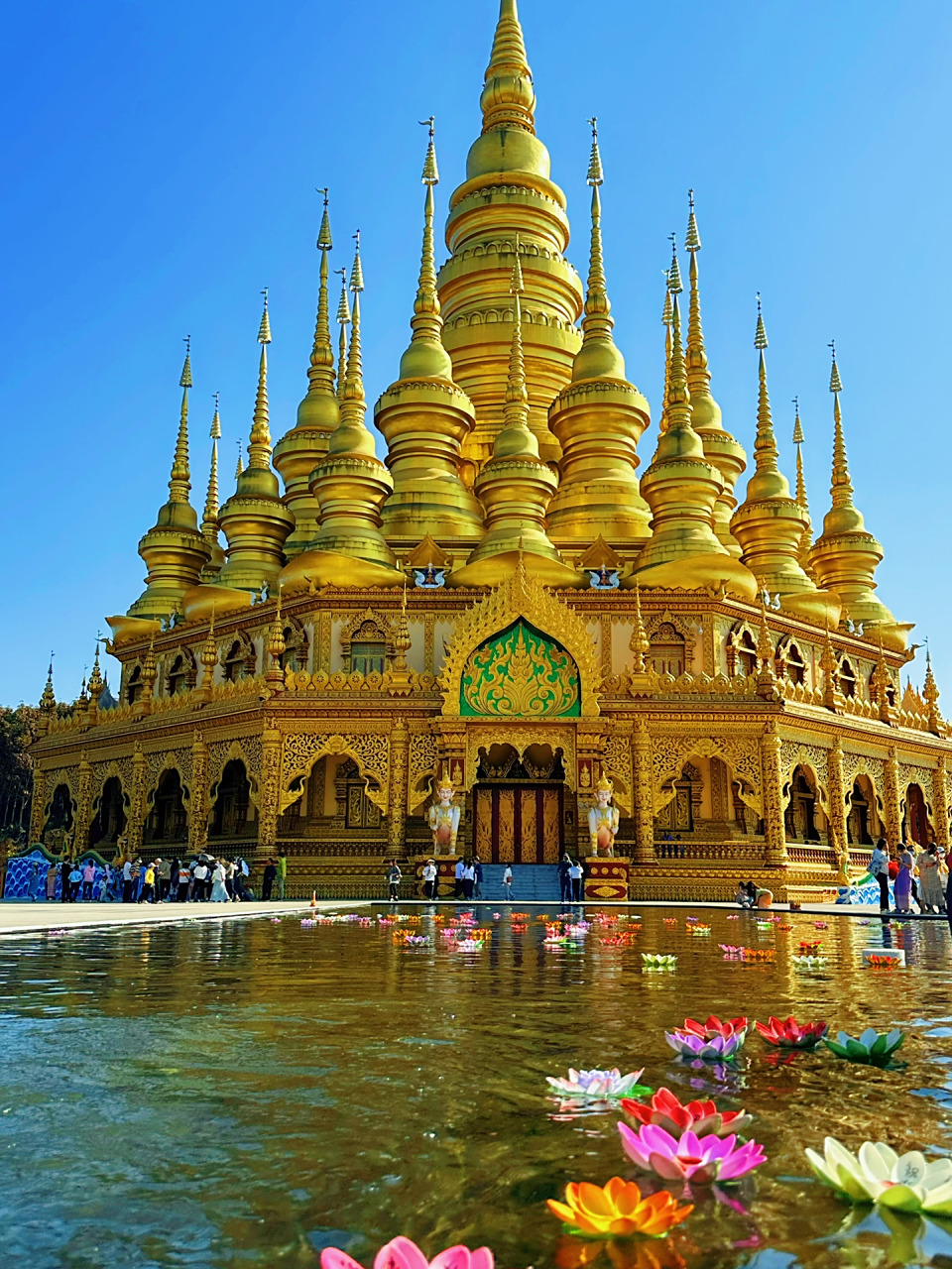 西双版纳傣族自治州——99曼听公园——大佛寺(免费),欢迎光临.