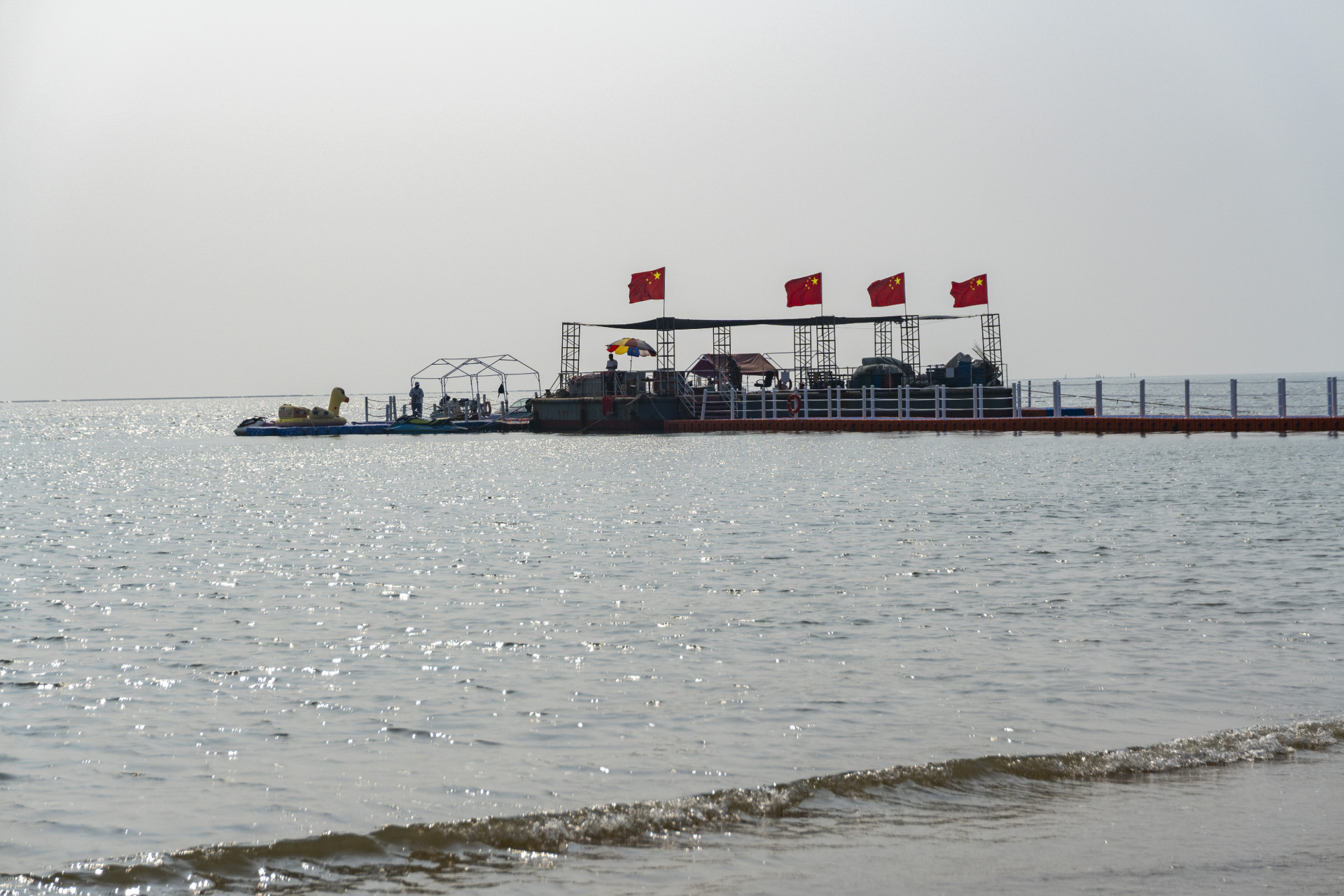 东疆湾,天津滨海新区首个人工海滩这里风景优美令人心旷神怡