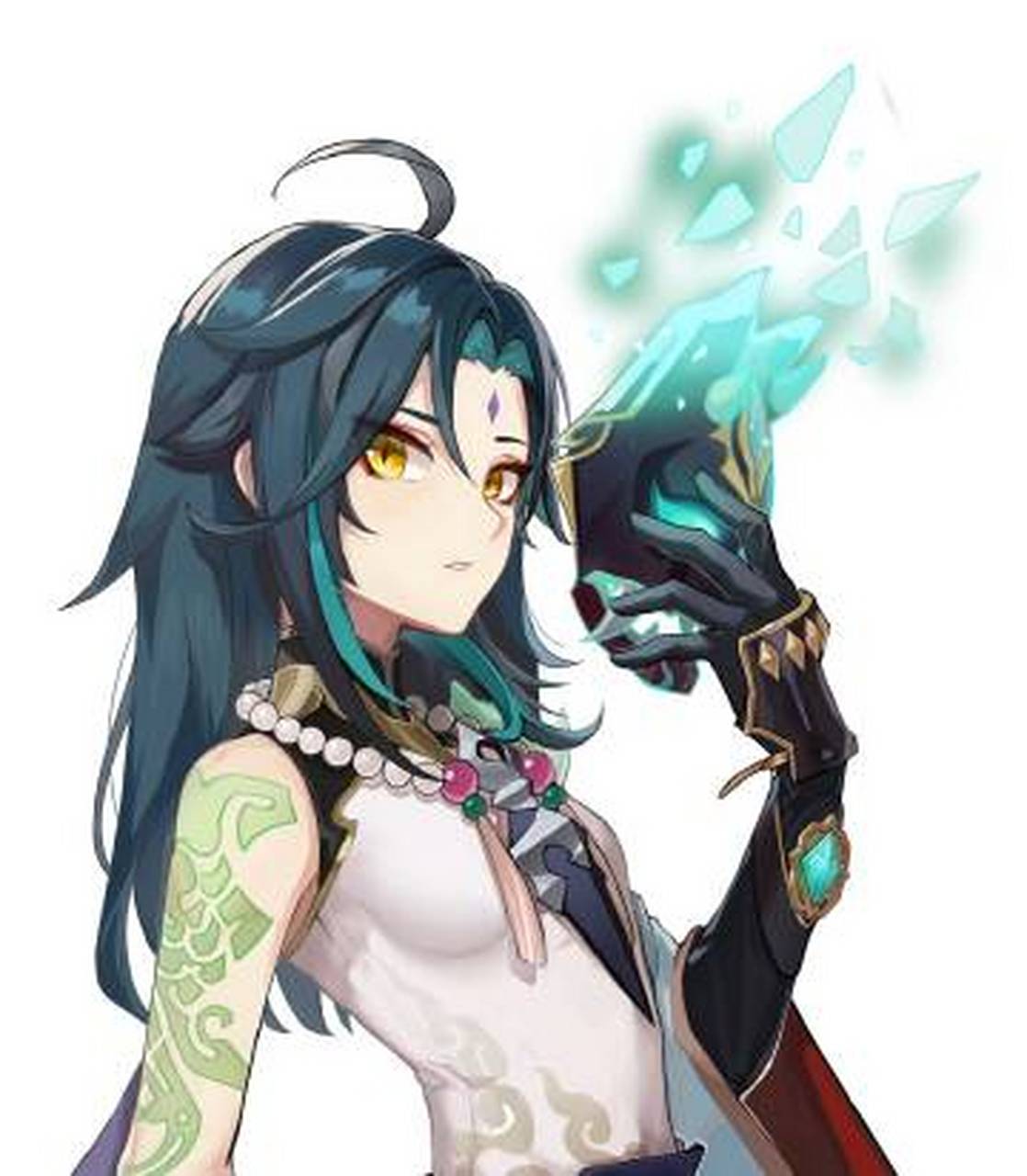 魈果然是绝世"美人",太美了[三哈] #原神# #游戏高光show