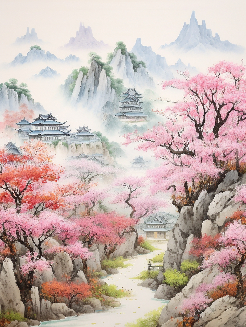 人间四月芳菲尽,山寺桃花始盛开.  四月,春光正好,大自然万物复苏.