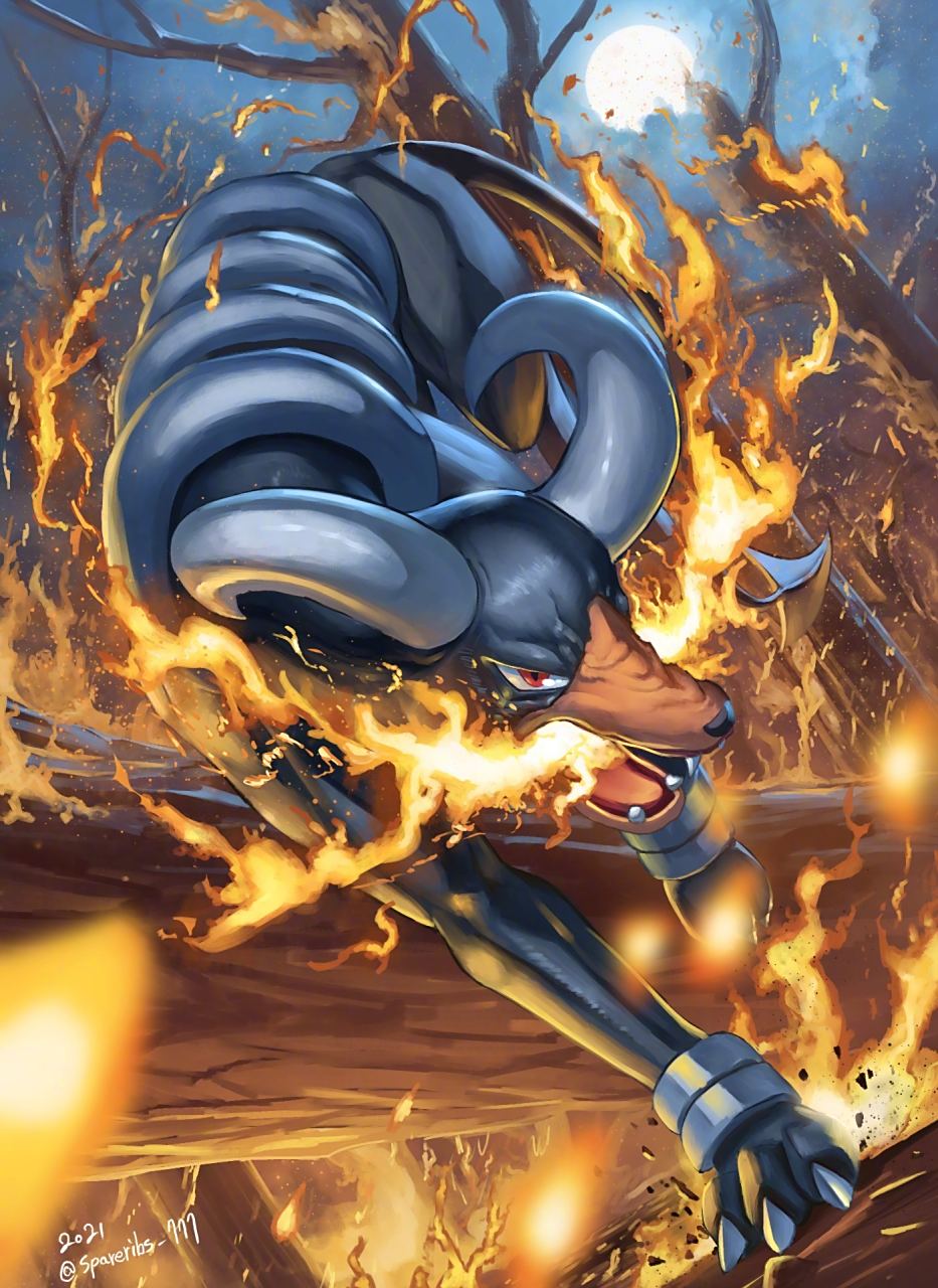 黑鲁加 #精灵宝可梦