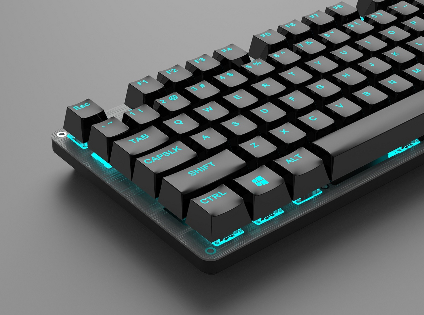 它使用机械开关来记录按键输入,与传统的薄膜键盘相比,具有许多优势