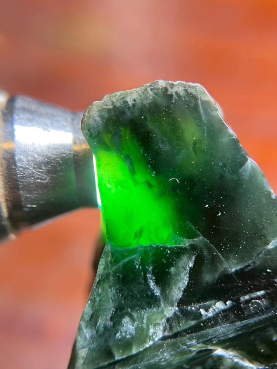 缅甸翡翠原石正场口# 缅甸翡翠原石正场口中南齐场口的原石特点!