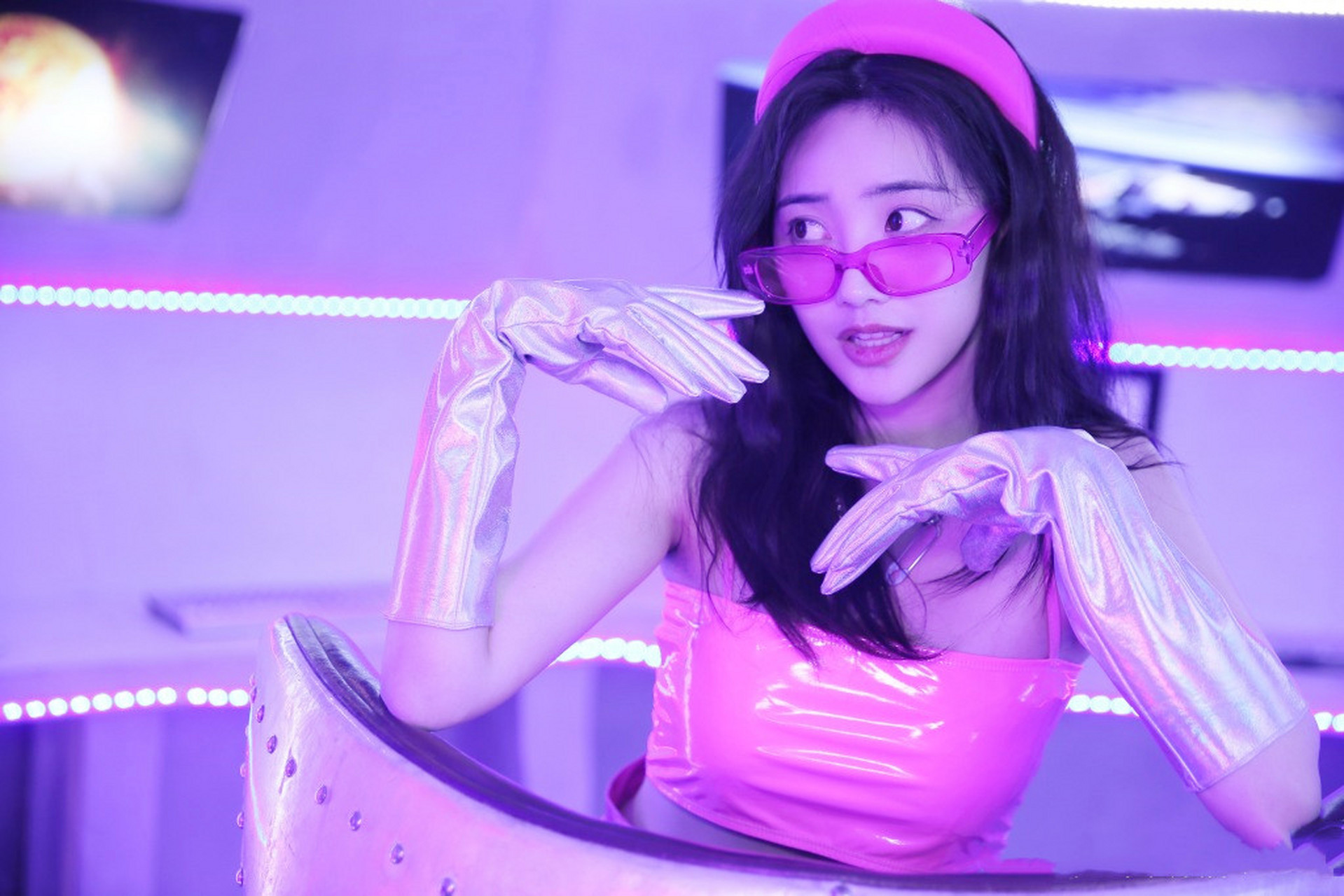 白昕怡,粉色梦幻小仙女.