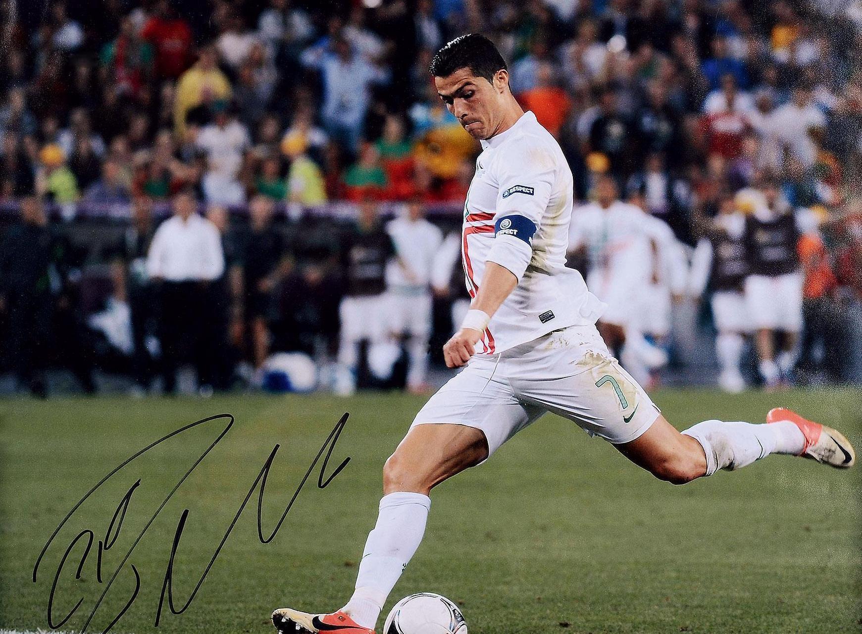 计划# 世界足球先生克里斯蒂亚诺-罗纳尔多cristiano,ronaldo签名照