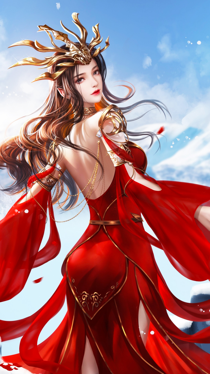 《斗破苍穹》美杜莎新模型曝光 头戴金色皇冠非常高贵 这个新造型展现