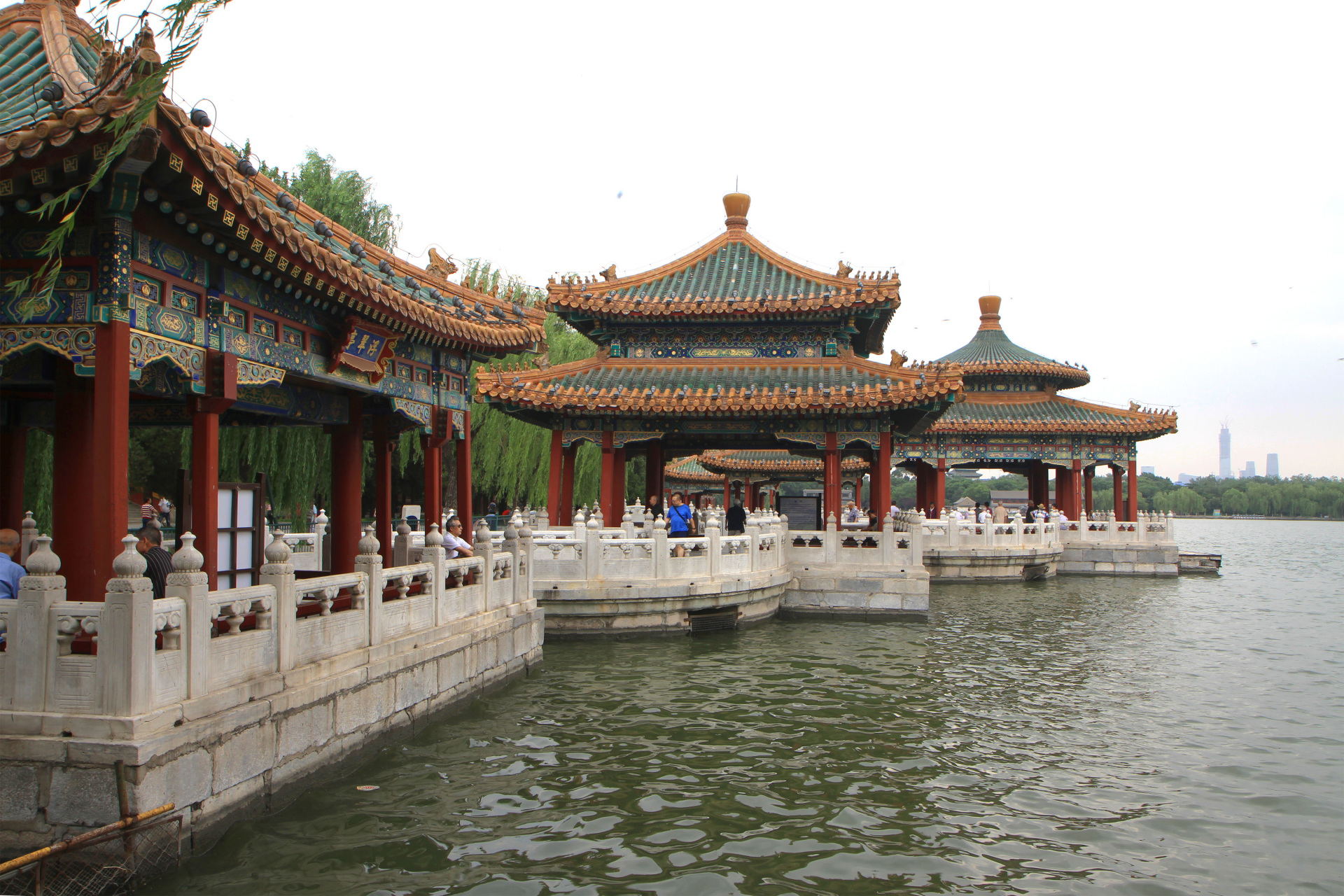 北海公园五龙亭