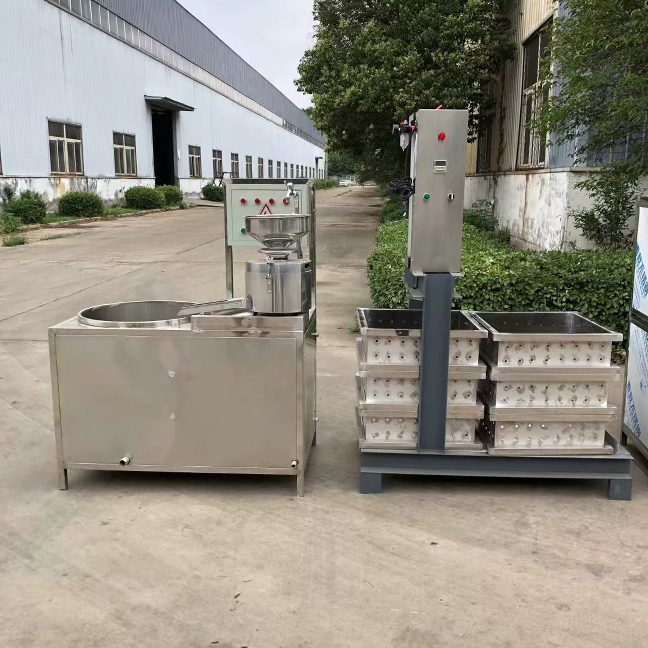 豆制品设备厂家# 全自动豆干机设备#豆干机械 全自动豆腐干机生产