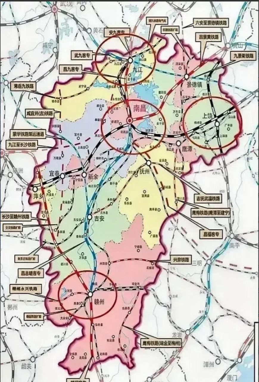 高铁四纵四横图片