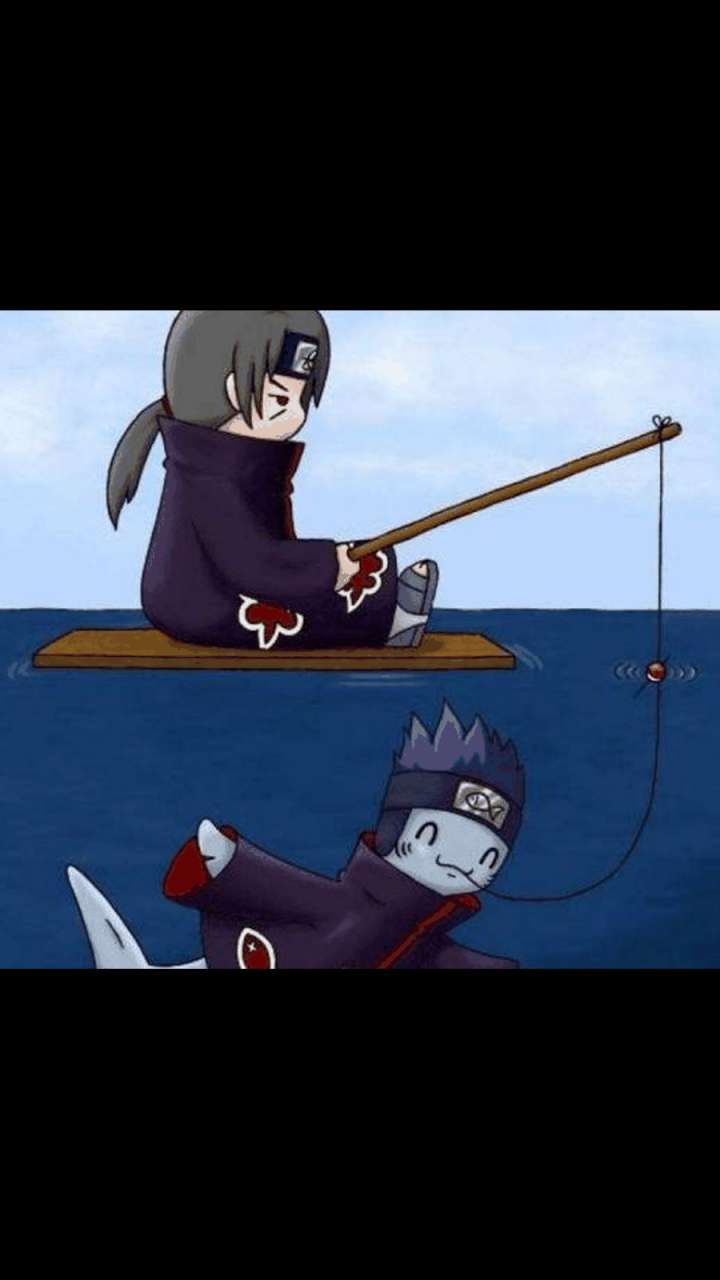 gif创作人# 鬼鲛和鼬之间有什么样的羁绊呢?