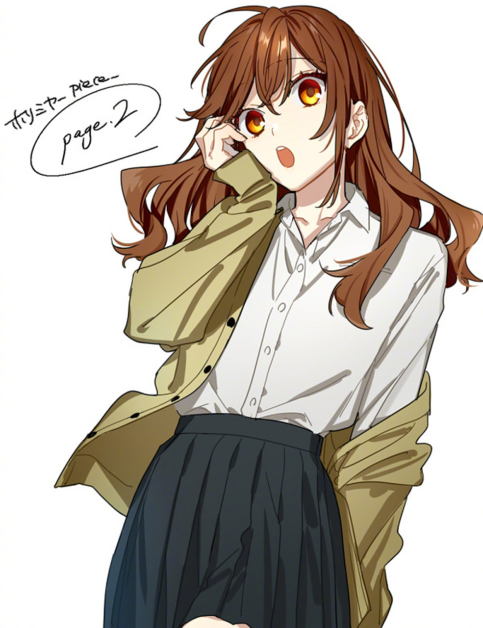 「堀与宫村」萩原ダイスケ新绘 :堀 & 宫村 #经典动漫