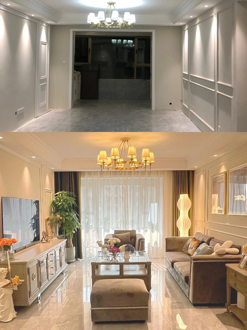 软装前后对比|花了8w软装打造出梦想小家 大家好,我是帆帆～ 我家建筑