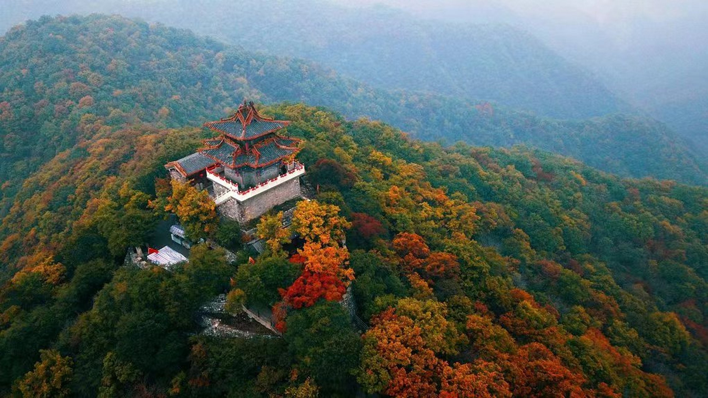 我眼中的5a景区 云丘山  云丘山位于山西省临汾市乡宁县,地处吕梁山与