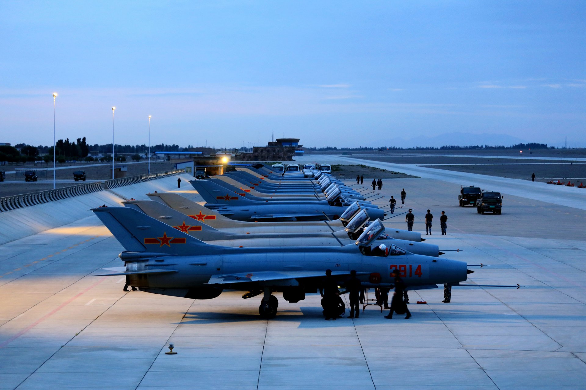 曾经我国空军的主力战斗机,航空工业成飞歼-7ii战斗机,也可以叫做歼