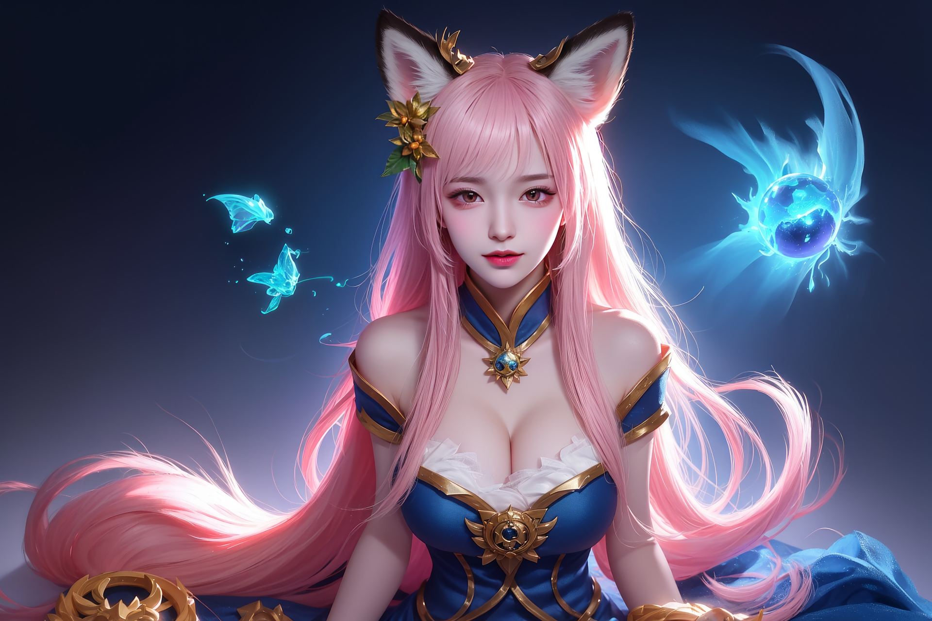 电脑壁纸# #猫耳娘#  #兽耳娘# #动漫兽耳娘# #兽耳眼镜娘# #二次元