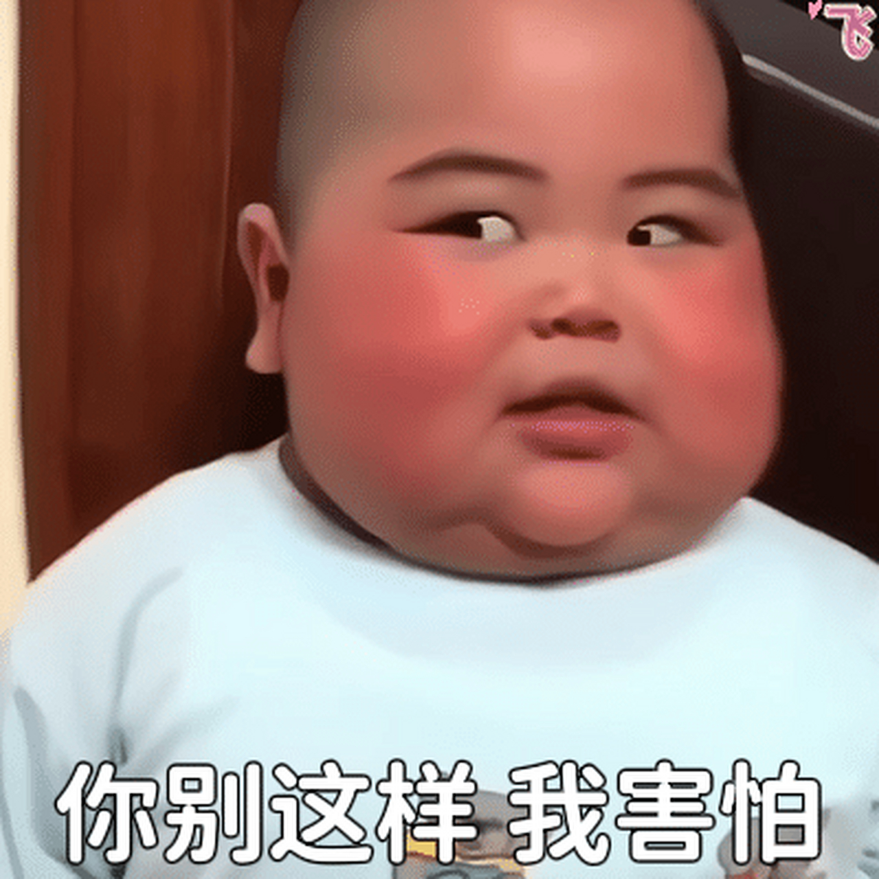 小胖子tatan打蛋表情包丨你别这样我害怕#表情包