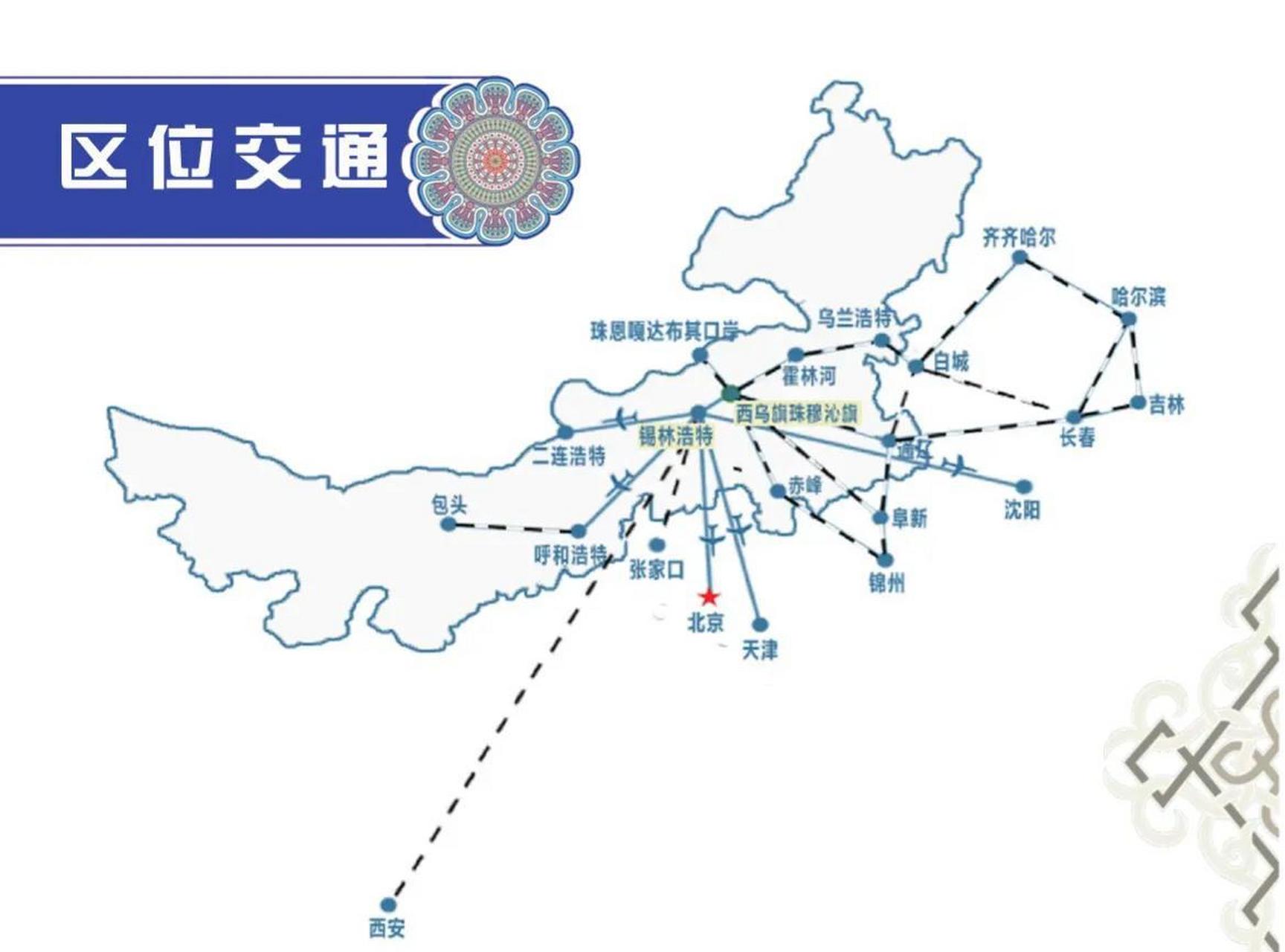 西乌旗地图全图图片