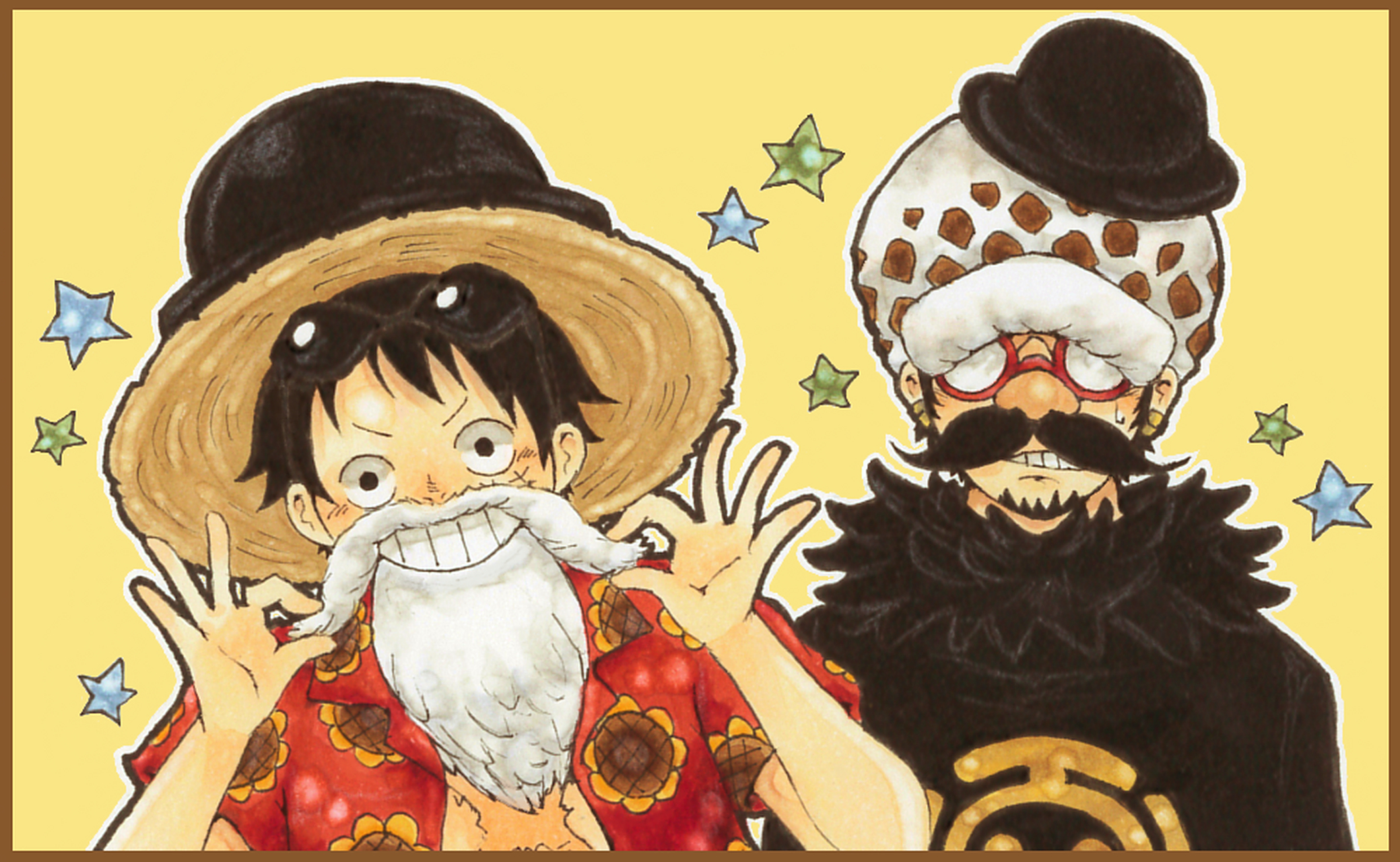 海贼王# 罗和路飞达到和之国后,想不"逗比"都很难,高冷男神没了