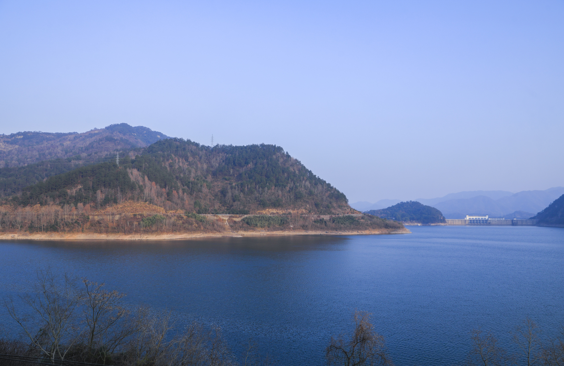 奉化亭下湖风景区图片