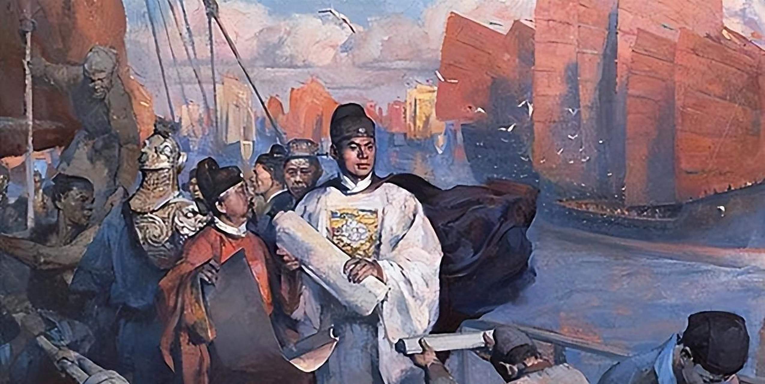 郑和几次下西洋(1405到1433的近30年间郑和几次下西洋)