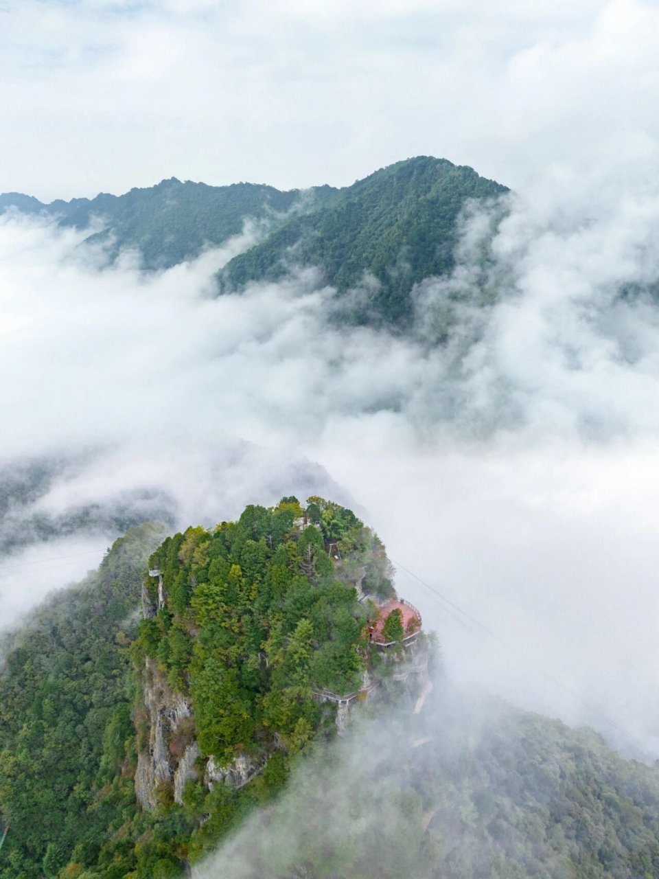 秋季韵味十足的安康岚皋南宫山!