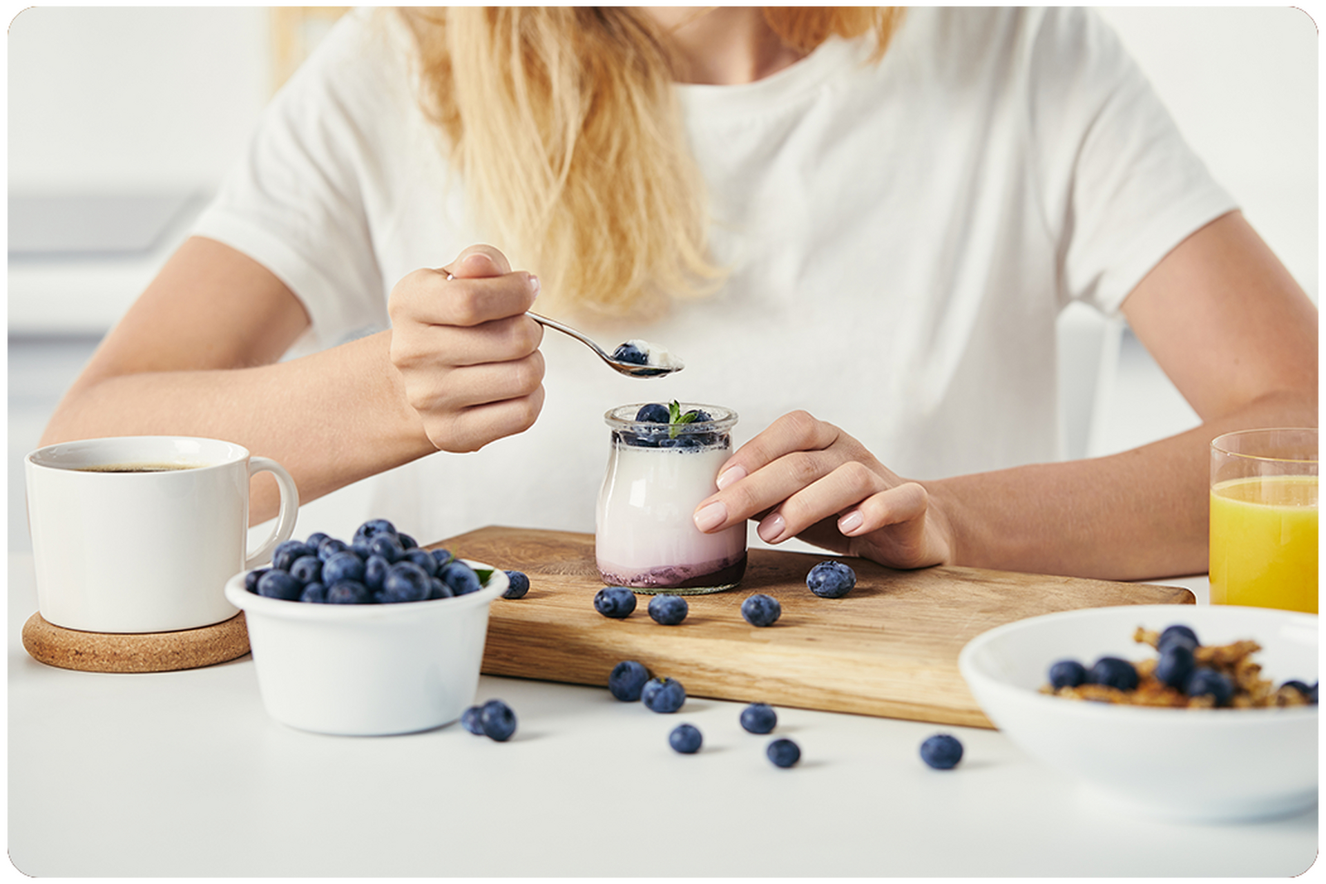 果然喝羊大师酸羊奶和蓝莓更配